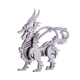 3D DIY Metal Puzzle Assembly Jigsaw Crafts Model Kit - Goat Beast/Unicorn