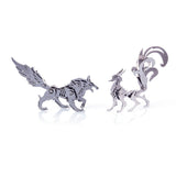 4pcs Metal DIY Assembly Detachable Unicorn Wolf Lion Fox Model 3D Puzzle Kit