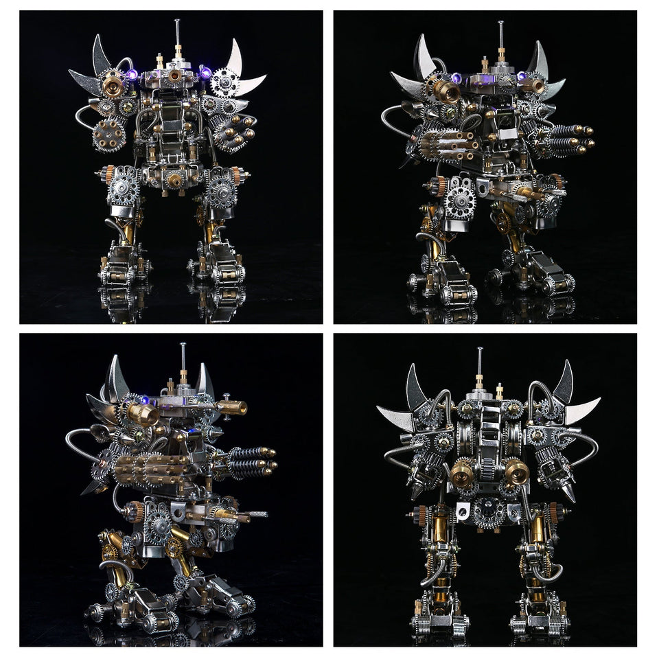 DIY 3D Metal Fighting Shooter Mecha Assembly Model Kit