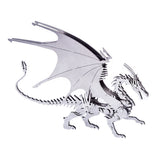 DIY 3D Metal Ice Dragon Puzzle Model Assembly  Dinosaur Crafts