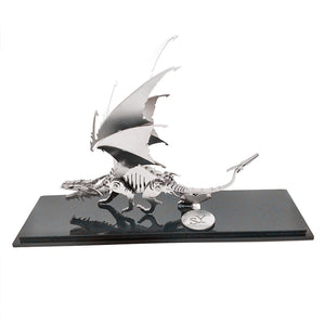 DIY 3D Metal Ice Dragon Puzzle Model Assembly  Dinosaur Crafts