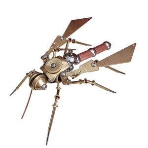 3d Metal Mechanical Insect Model  Mecha Mantis Scorpion Bee