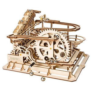 Wooden Model Waterweel Marble Circuit