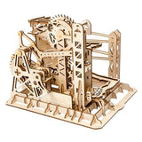 Wooden Model Log Circuit Lift Coaster