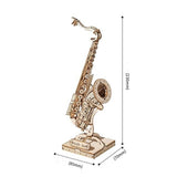 Wood Model Saxophone