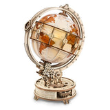 Wood Model LED Globe Lights