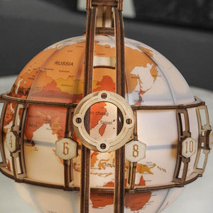 Wood Model LED Globe Lights