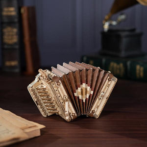 Wooden Model Accordion