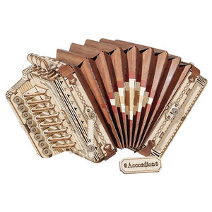 Wooden Model Accordion