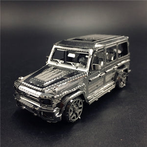 KingPuzzles 3D Metal model kit 1:50 BZS G500 Off-road vehicle  DIY - KingPuzzles | DIY 3D Wood & Metal Puzzles