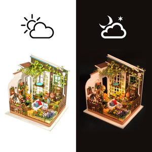 KingPuzzles DIY Doll House Miller's Garden - KingPuzzles | DIY 3D Wood & Metal Puzzles