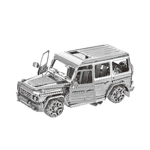 KingPuzzles 3D Metal model kit 1:50 BZS G500 Off-road vehicle  DIY - KingPuzzles | DIY 3D Wood & Metal Puzzles