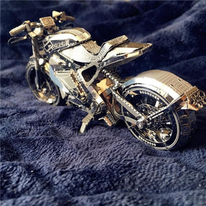 KingPuzzles 3D Metal puzzle Vengeance Motorcycle Collection Puzzle 1:16 l DIY 3D - KingPuzzles | DIY 3D Wood & Metal Puzzles